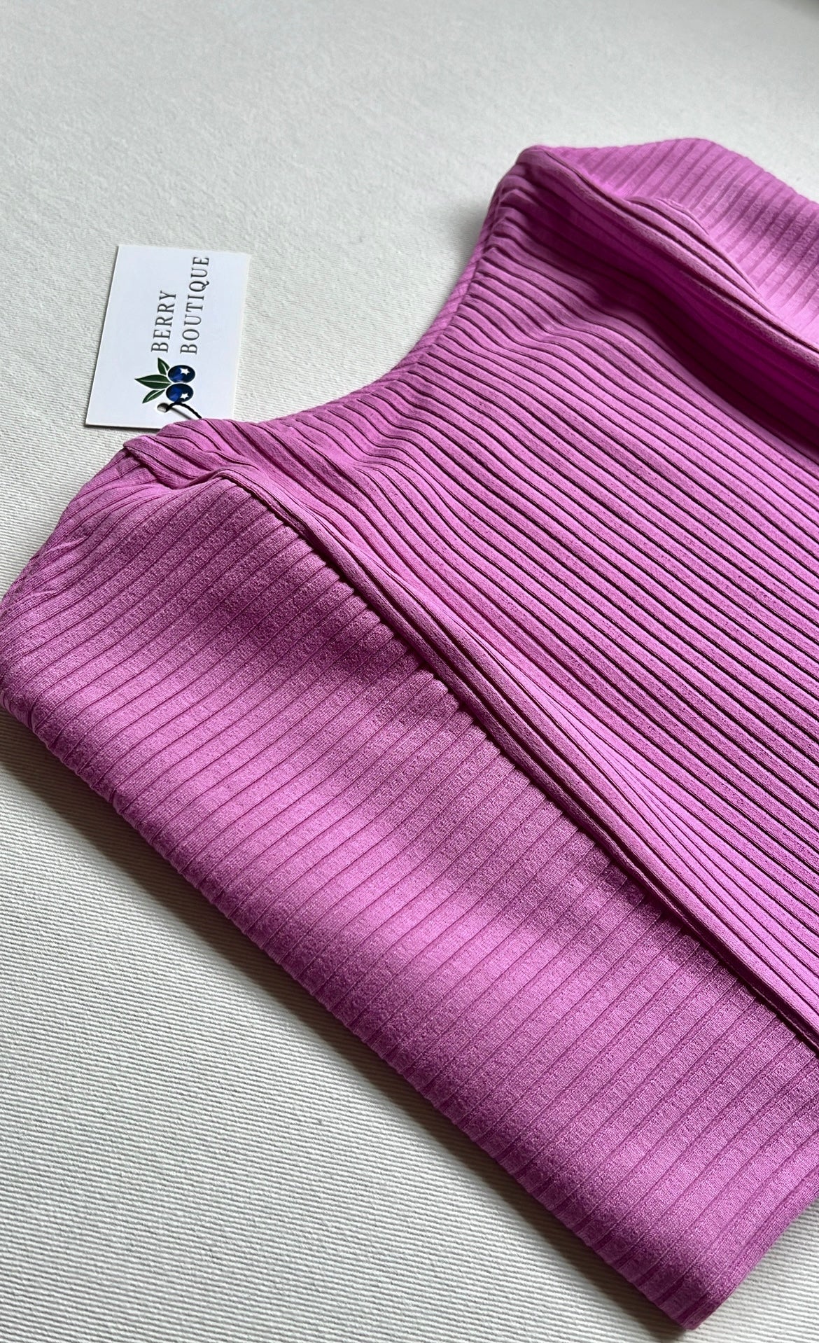 TOP SEM ALÇA DE MALHA