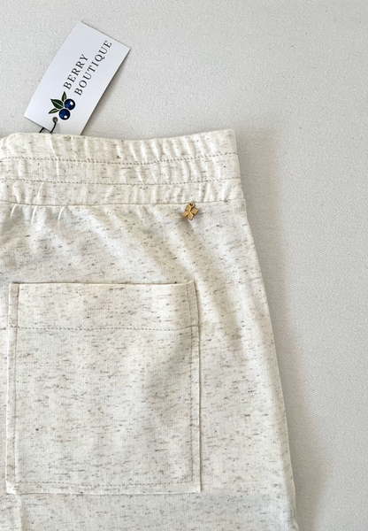 CALÇA EM MALHA COM LINHO