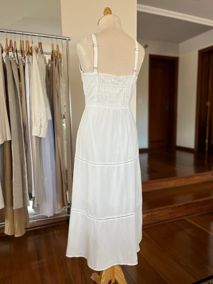 VESTIDO MIDI DE ALÇA