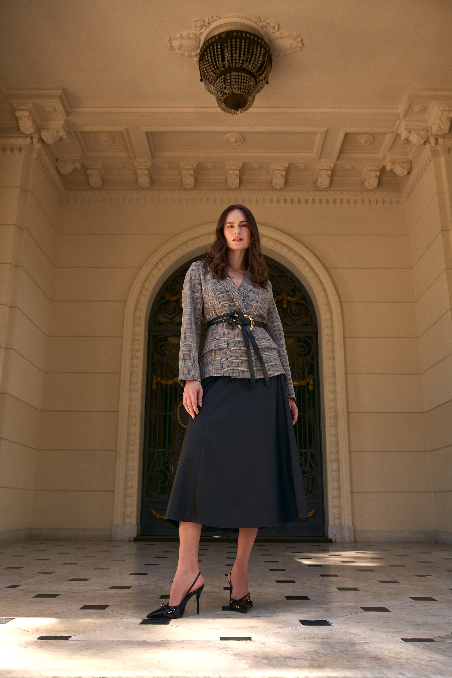 BLAZER ALONGADO XADREZ