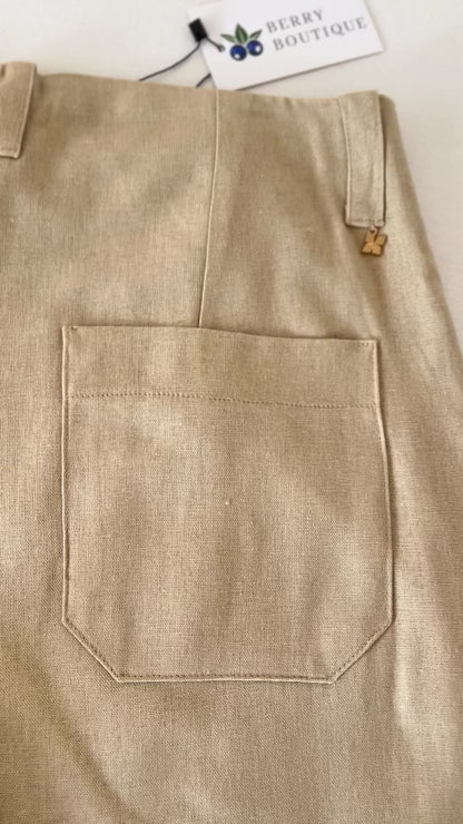 CALÇA SLOUCHY COM FAIXA